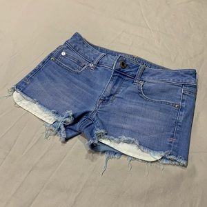 American Eagle cutoff jean short shorts